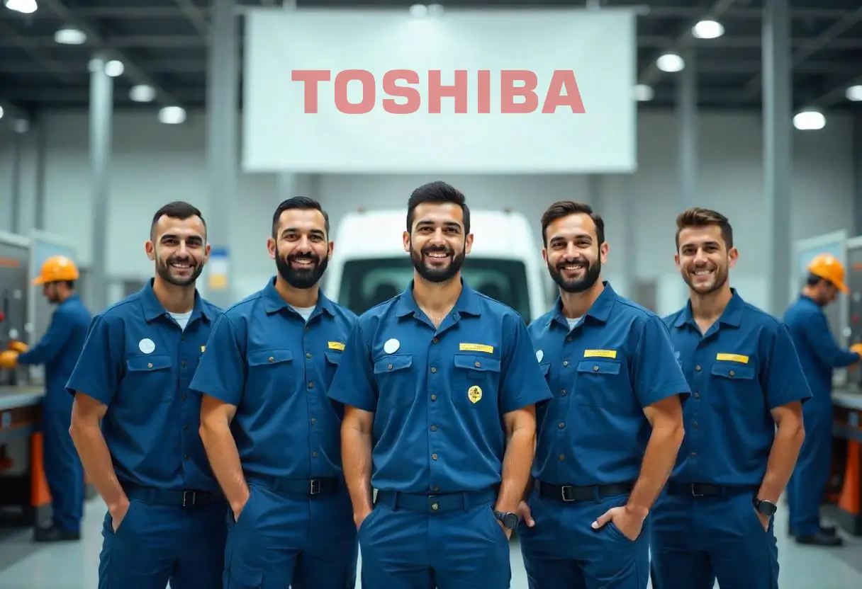 فريق صيانة Toshiba